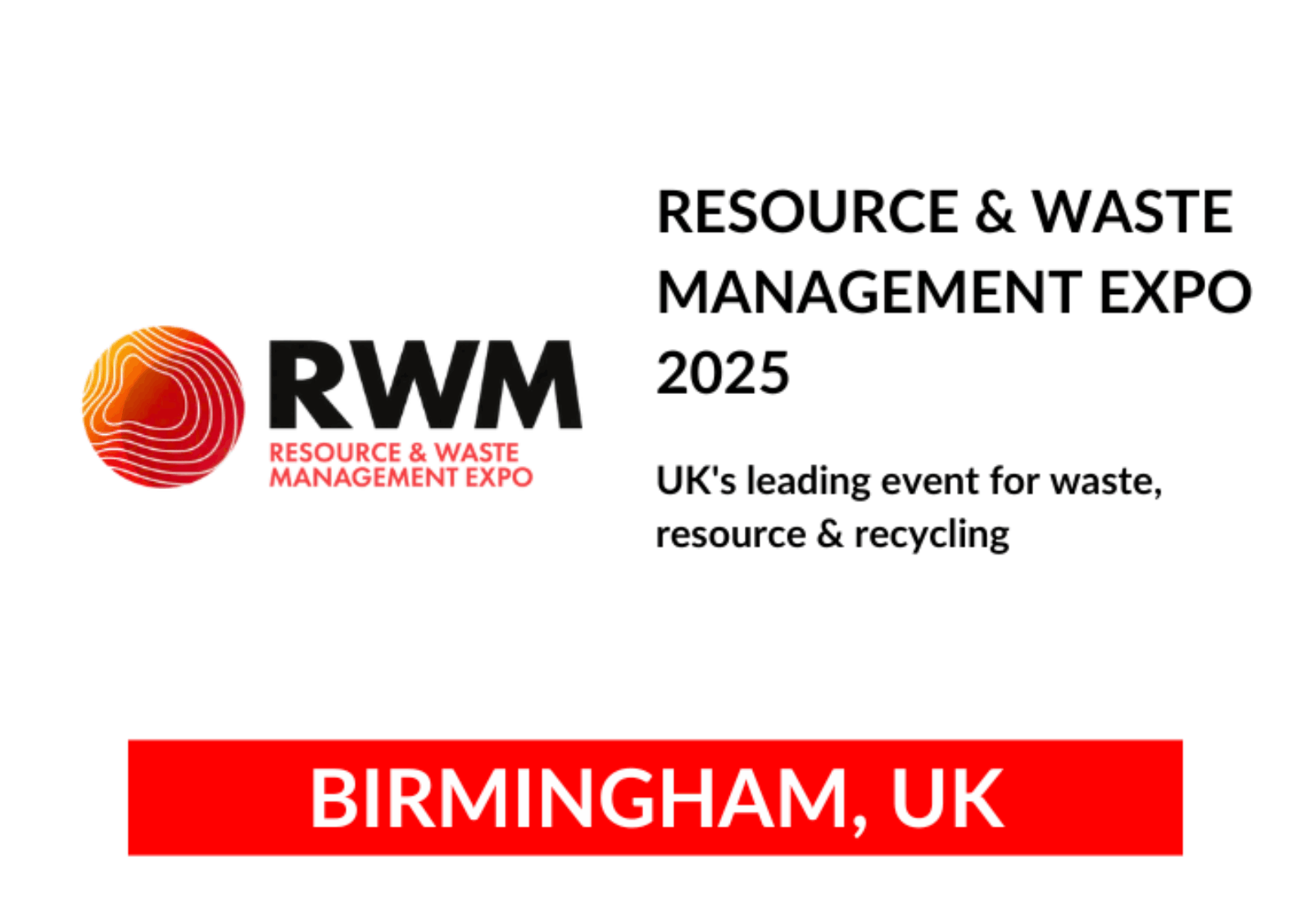 RESOURCE & WASTE MANAGEMENT EXPO 2025