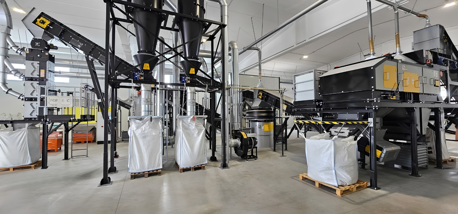 The new FOR REC plant for recycling end-of-life photovoltaic panels